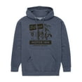 thumbnail image 1 of Instant Message - El Charro Motor Inn - Men's Pullover Hooded Fleece Sweatshirt, 1 of 7