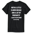 thumbnail image 1 of Instant Message - Elbow Grease And Profanity - Men's Short Sleeve Graphic T-Shirt, 1 of 6
