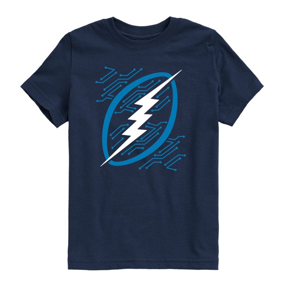 Instant Message - Electric Football - Toddler Boys Short Sleeve Graphic T-Shirt