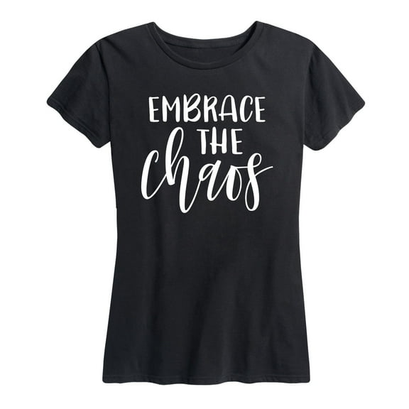 Instant Message - Embrace The Chaos - Women's Short Sleeve Graphic T-Shirt