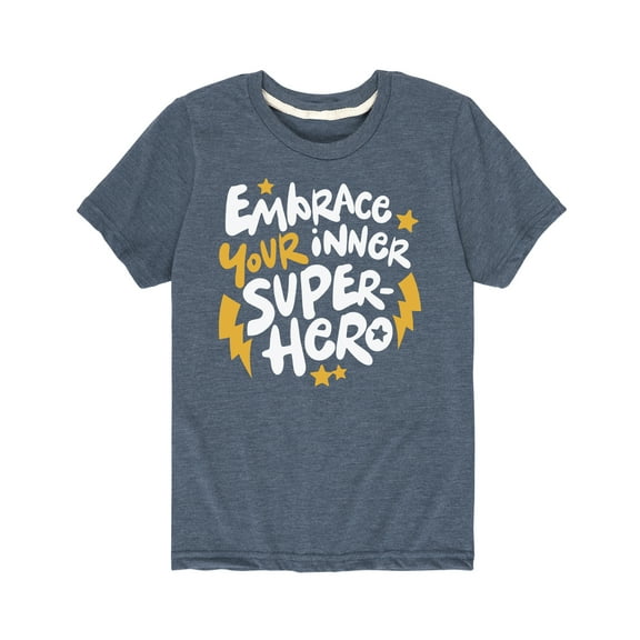 Instant Message - Embrace Your Inner Superhero - Youth Short Sleeve Tee