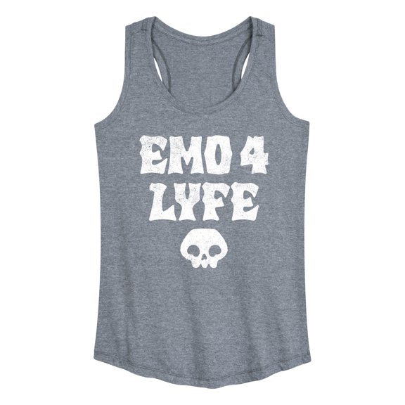 Instant Message - Emo 4 Lyfe  - Women's Racerback Tank Top