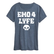 Instant Message - Emo 4 Lyfe Short Sleeve Graphic T-Shirt