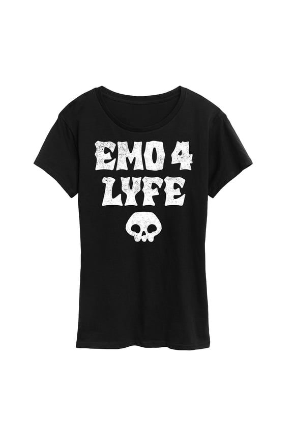 - Emo 4 Lyfe  - Women's Short Sleeve Graphic T-Shirt