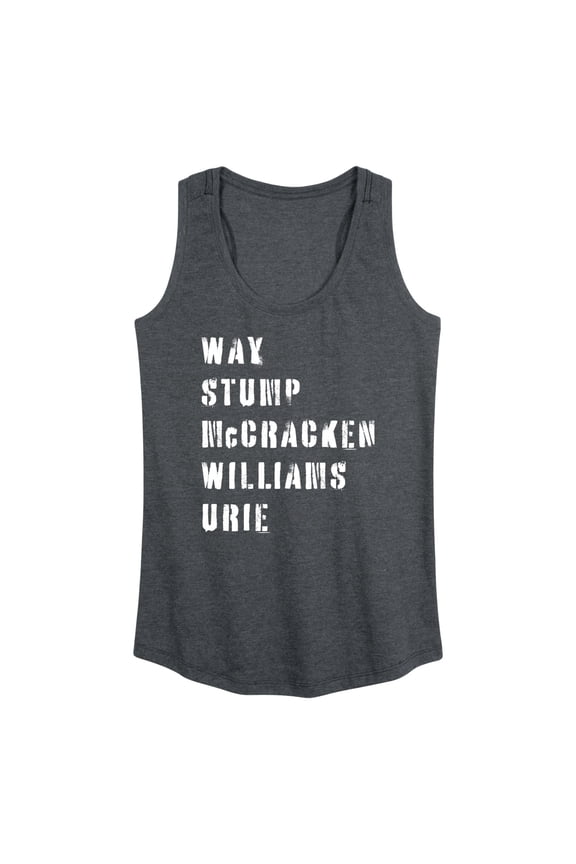 - Emo Band List  - Women's Racerback Tank Top