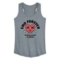 thumbnail image 1 of Instant Message - Emo Forever  - Women's Racerback Tank Top, 1 of 6