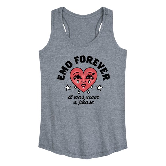 Instant Message - Emo Forever  - Women's Racerback Tank Top
