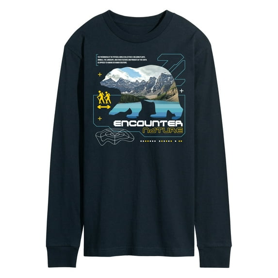 Instant Message - Encounter Nature - Men's Long Sleeve T-Shirt