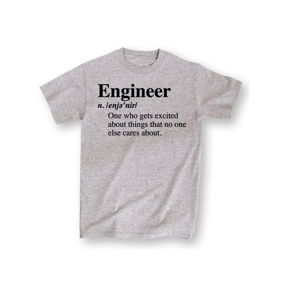 Instant Message - Engineer Definition - Men's Short Sleeve Graphic T-Shirt