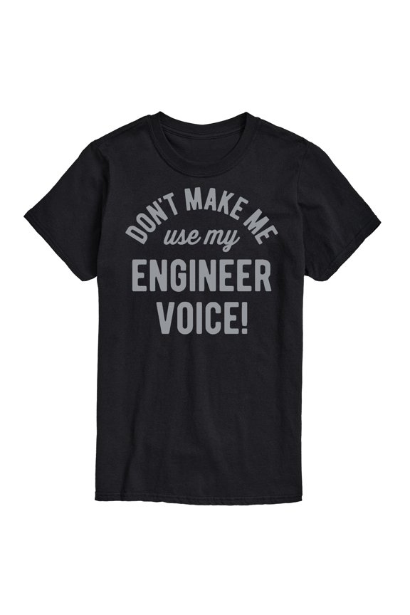 - Engineer Voice Short Sleeve Graphic T-Shirt