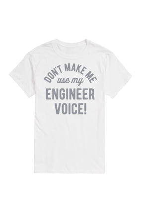 - Engineer Voice Short Sleeve Graphic T-Shirt