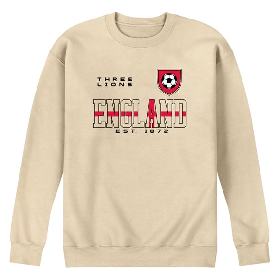Instant Message - England Soccer Jersey Graphic Fleece Sweatshirt