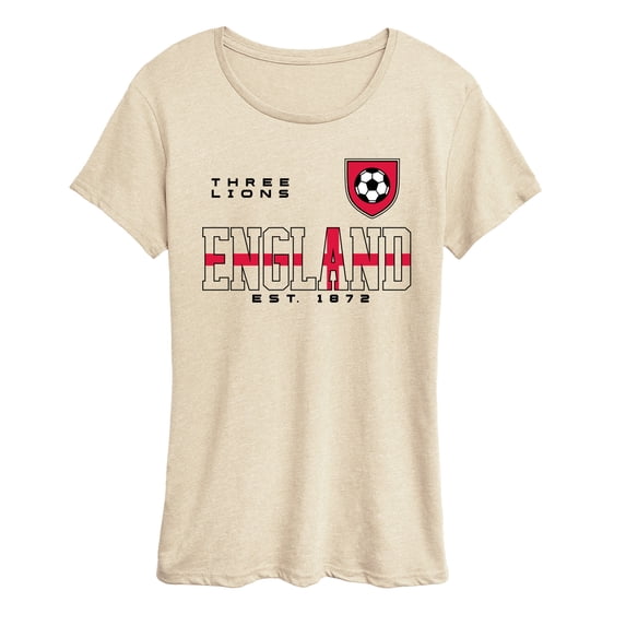Instant Message - England Soccer Jersey - Women's Short Sleeve Graphic T-Shirt