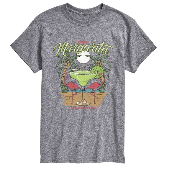 Instant Message - Enjoy Margarita Paradise Short Sleeve Graphic T-Shirt