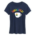 thumbnail image 1 of Instant Message - Equalitea! Rainbow Tea Bag - LGBT Pride Ally- Women's Short Sleeve Graphic T-Shirt, 1 of 6