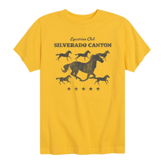 Instant Message - Equestrian Club Short Sleeve Graphic T-Shirt