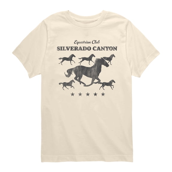 Instant Message - Equestrian Club Short Sleeve Graphic T-Shirt