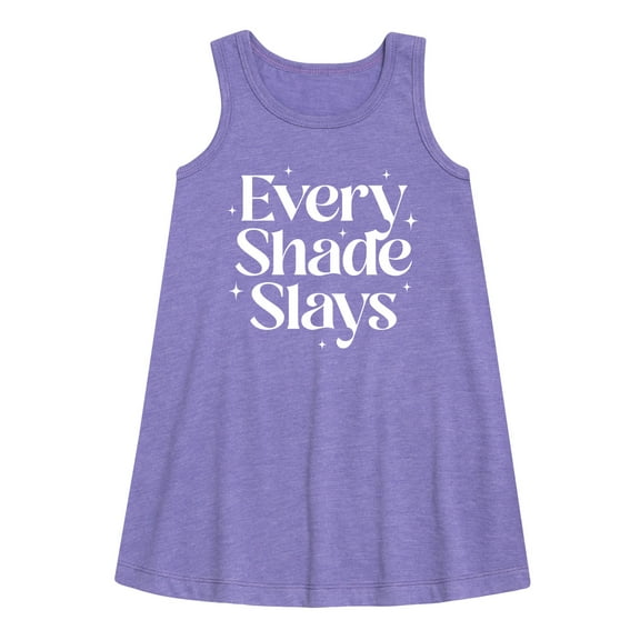 Instant Message - Every Shade Slays - Toddler & Youth Girls A-line Dress