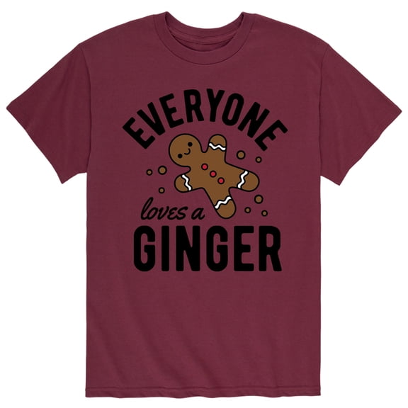 Instant Message - Everyone Loves Gingerbread Man - Men's Short Sleeve Graphic T-shirt