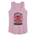 thumbnail image 1 of Instant Message - Exercise Your Demons - Women's Racerback Tank Top, 1 of 5