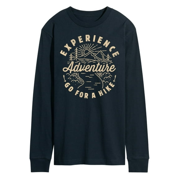Instant Message - Experience Adventure - Men's Long Sleeve T-Shirt