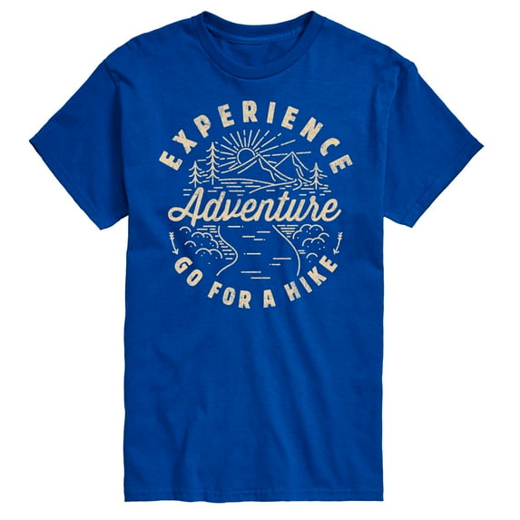 Instant Message - Experience Adventure - Men's Short Sleeve Graphic T-Shirt