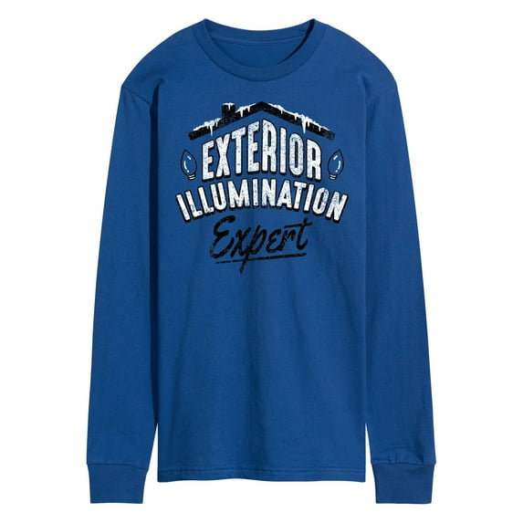 Instant Message - Exterior Illumination Expert Christmas Lights - Men's Long Sleeve T-Shirt