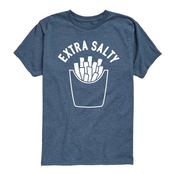 Instant Message - Extra Salty - Youth Boys Short Sleeve Graphic T-Shirt