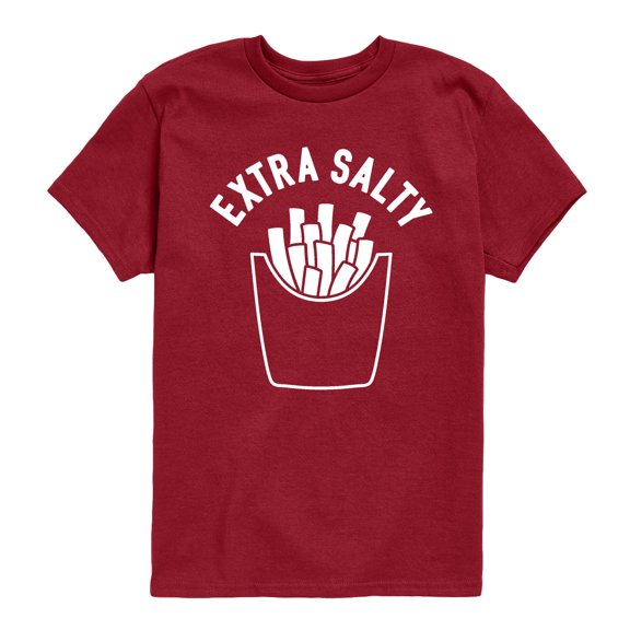 Instant Message - Extra Salty - Youth Boys Short Sleeve Graphic T-Shirt