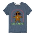 thumbnail image 1 of Instant Message - Eye Candy Christmas - Toddler & Youth Short Sleeve Graphic T-Shirt, 1 of 6