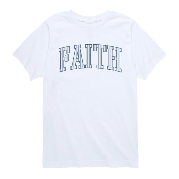Instant Message - Faith Collegiate - Youth Boys Short Sleeve Graphic T-Shirt