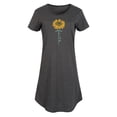thumbnail image 1 of Instant Message - Faith Sunflower Stem - Women's Any Way Dress, 1 of 6