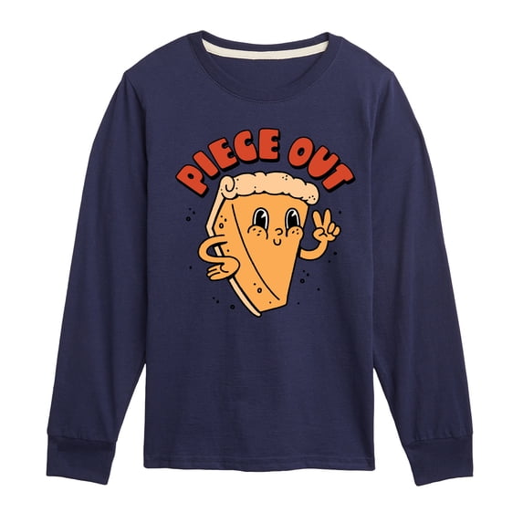 Instant Message - Fall Boys' Long Sleeve Graphic T-Shirt