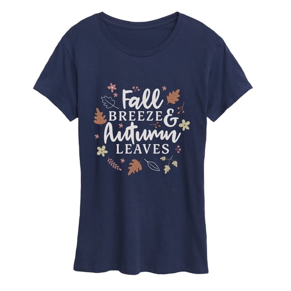 Instant Message - Fall Breeze Women's Short Sleeve Graphic T-Shirt