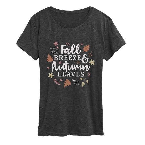 Instant Message - Fall Breeze Women's Short Sleeve Graphic T-Shirt