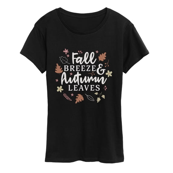 Instant Message - Fall Breeze Women's Short Sleeve Graphic T-Shirt
