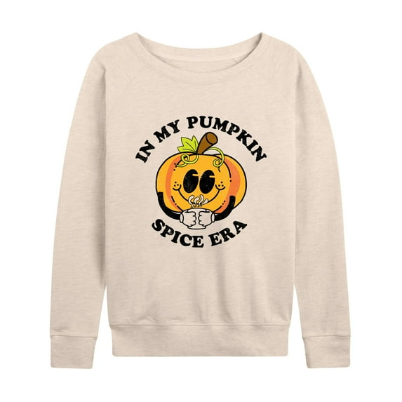 Instant Message - Fall - In My Pumpkin Spice Era - Women's Lightweight French Terry Long Sleeve Shirt