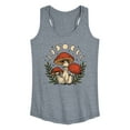 thumbnail image 1 of Instant Message - Fall Mushrooms - Women's Racerback Tank Top, 1 of 6