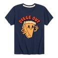 thumbnail image 1 of Instant Message - Fall - Piece Out Pumpkin Pie - Toddler & Youth Short Sleeve Graphic T-Shirt, 1 of 6