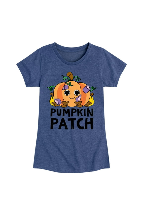 - Fall - Pumpkin Patch - Toddler & Youth Girls Short Sleeve Graphic T-Shirt