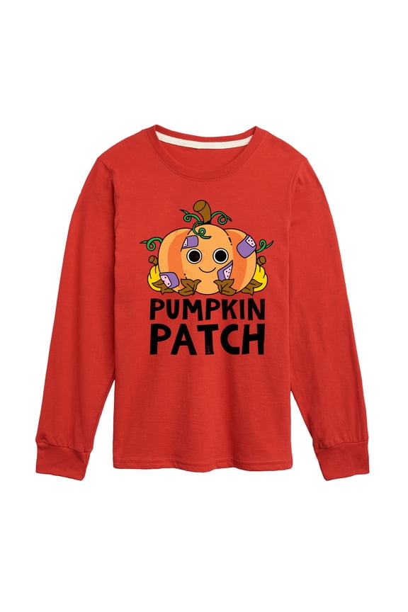- Fall - Pumpkin Patch - Toddler & Youth Long Sleeve Graphic T-Shirt