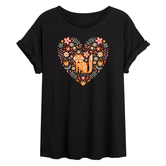 Instant Message - Fall Scandinavian Fox Women's Relaxed Fit T-Shirt