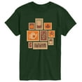 thumbnail image 1 of Instant Message - Fall Stamp Cluster - Men's Short Sleeve Graphic T-Shirt, 1 of 4