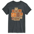 thumbnail image 1 of Instant Message - Fall Stamp Cluster - Men's Short Sleeve Graphic T-Shirt, 1 of 5