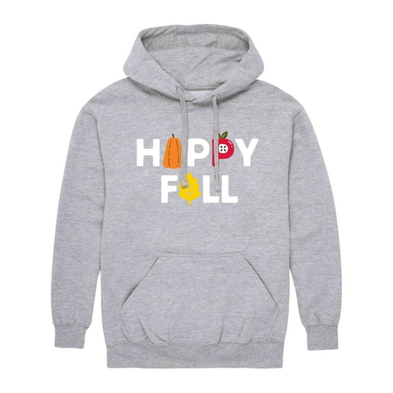 Instant Message - Fall Theme Designs - Men's Pullover Hooded Fleece Sweatshirt