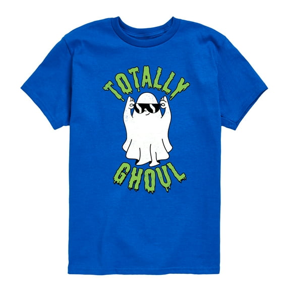 Instant Message - Fall - Totally Ghoul; Cool Ghost - Toddler & Youth Short Sleeve Graphic T-Shirt