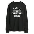 thumbnail image 1 of Instant Message - Family Christmas Crew - Men's Long Sleeve Graphic T-Shirt, 1 of 5
