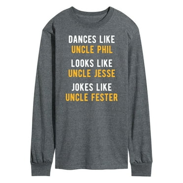 Instant Message - Famous Uncles - Men's Long Sleeve T-Shirt