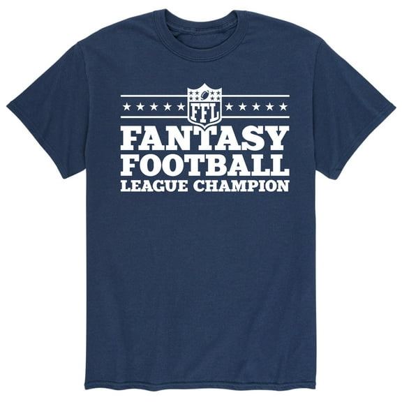 Instant Message - Fantasy Football League Champ - Men's Short Sleeve Graphic T-Shirt