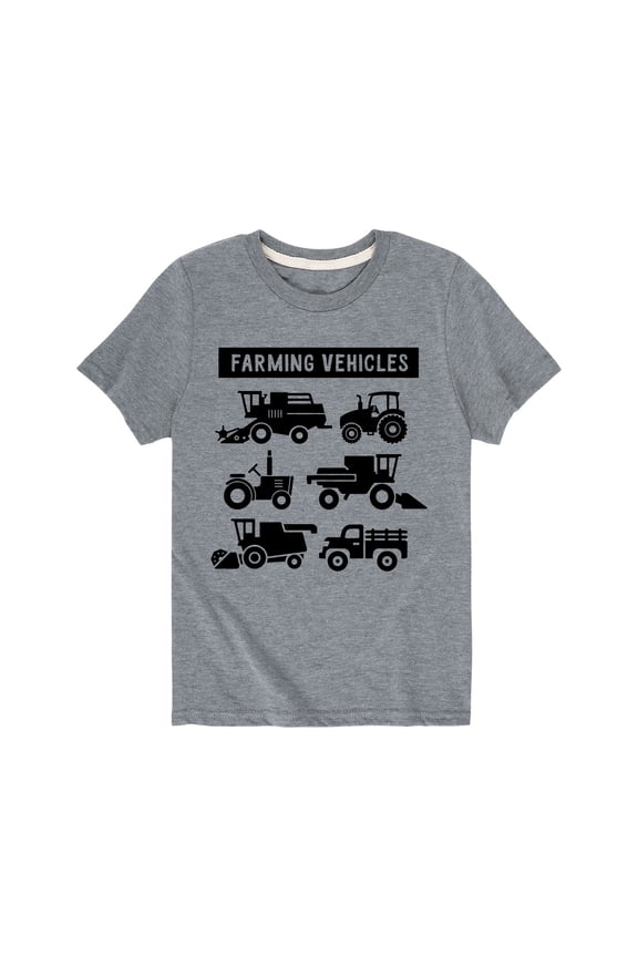 - Farming Vehicles - Toddler Short Sleeve Tee